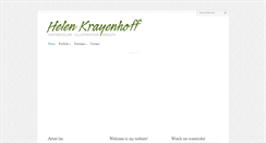 Desktop Screenshot of helenkrayenhoff.com
